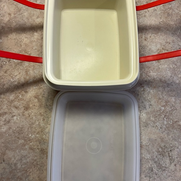 Two vintage Tupperware Pack and Carry Boxes - Picture 3 of 6